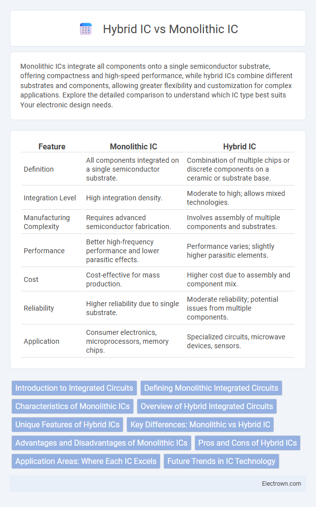 Hybrid IC vs Monolithic IC in Solid-State Electronics - What is The Difference?