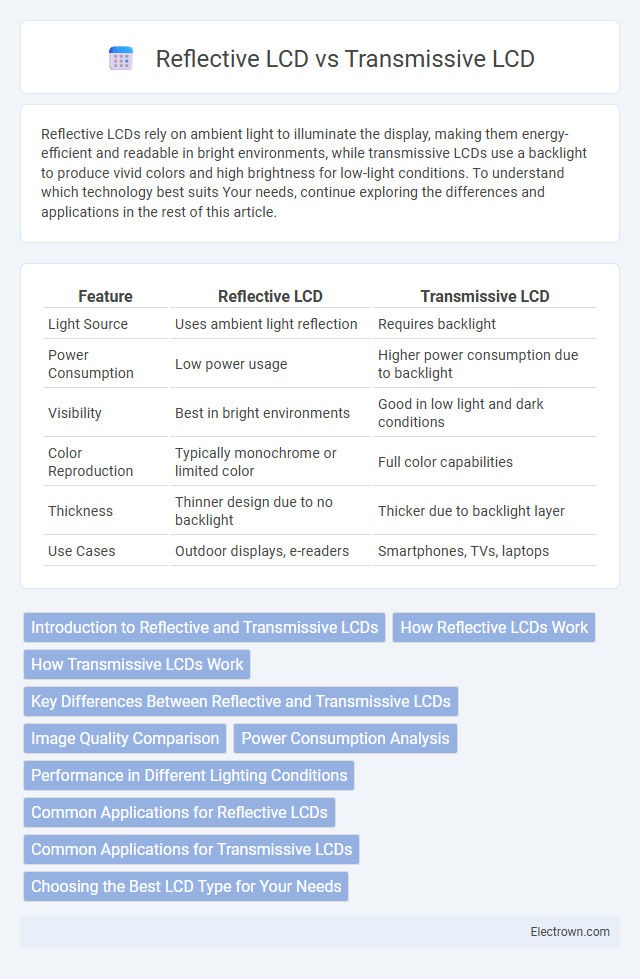 Reflective LCD vs Transmissive LCD in Optoelectronics - What is The Difference?