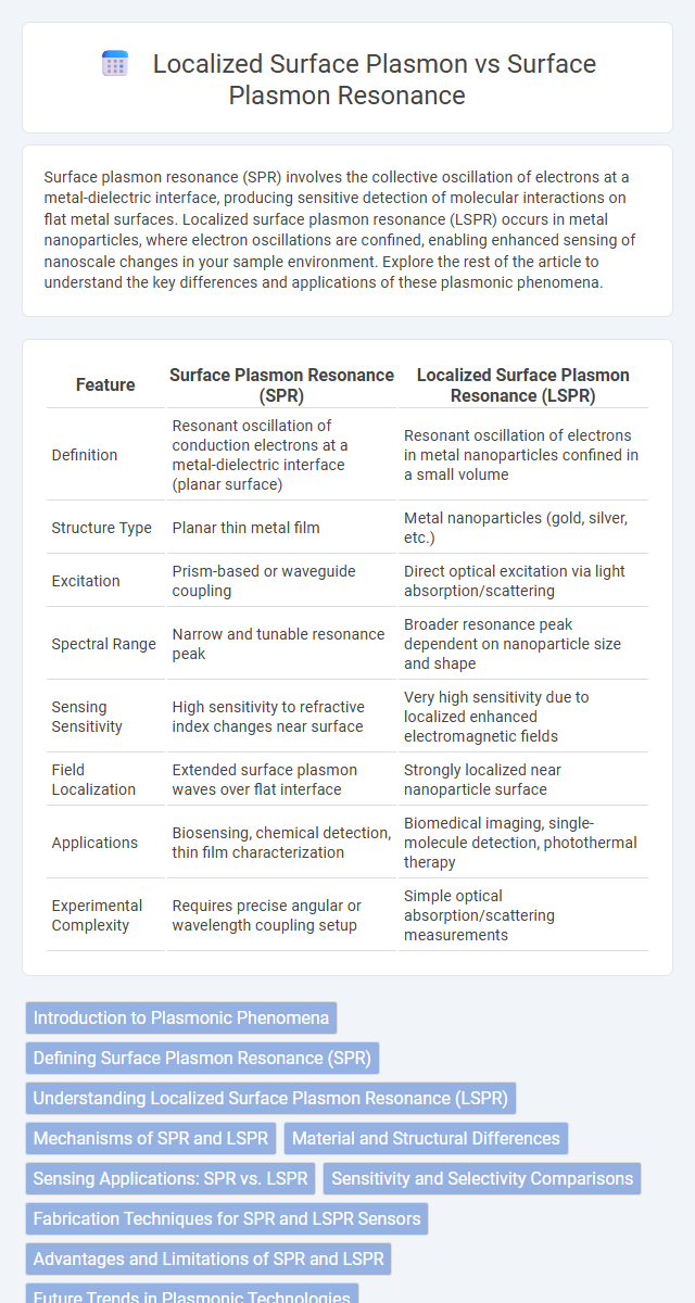 Localized Surface Plasmon vs Surface Plasmon Resonance in Quantum Electronics - What is The Difference?