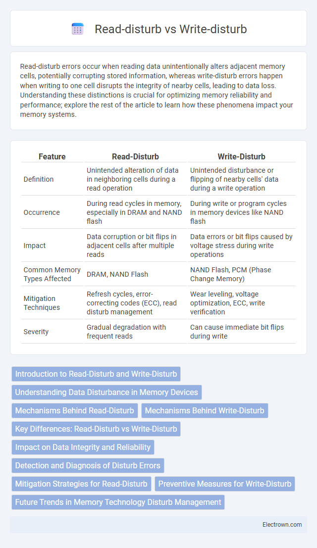 Read-disturb vs Write-disturb in Solid-State Electronics - What is The Difference?