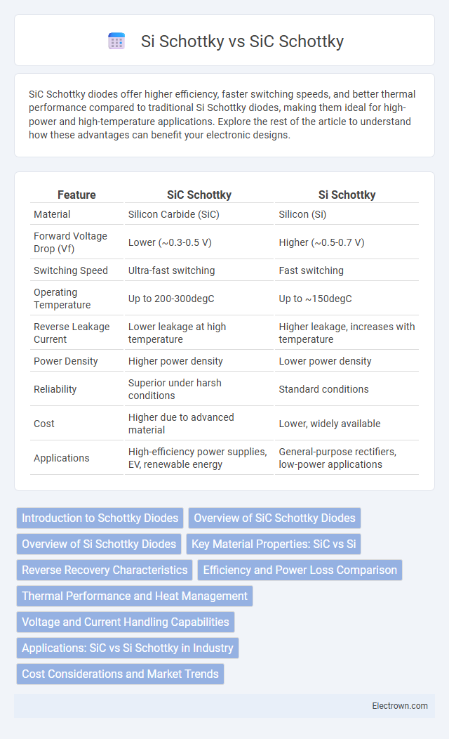Si Schottky vs SiC Schottky in Solid-State Electronics - What is The Difference?