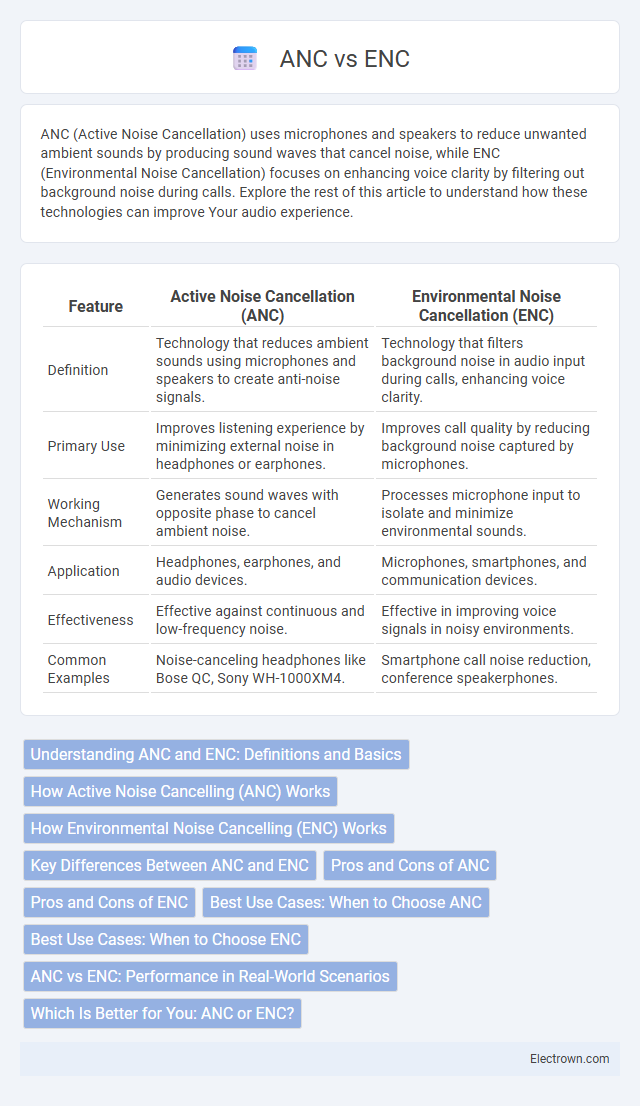ANC vs ENC in Consumer Electronics - What is The Difference?