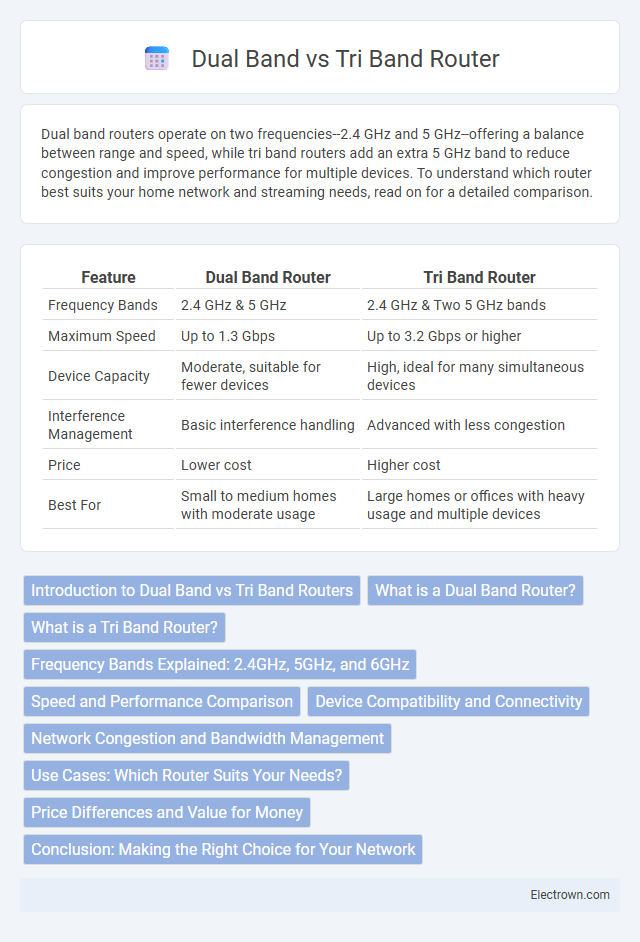 Dual Band vs Tri Band Router in Consumer Electronics - What is The Difference?