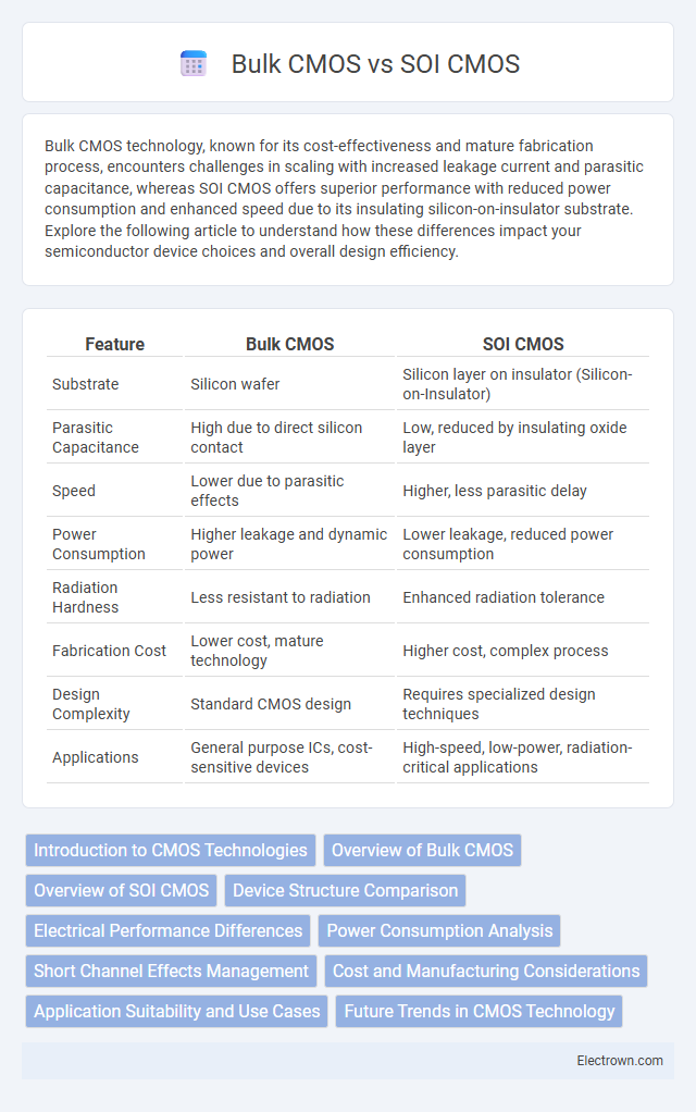 Bulk CMOS vs SOI CMOS in Semiconductor Devices - What is The Difference?