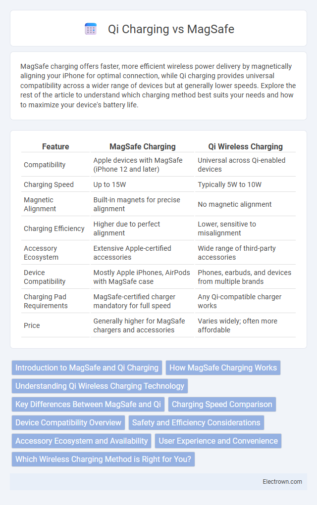 Qi Charging vs MagSafe in Consumer Electronics - What is The Difference?