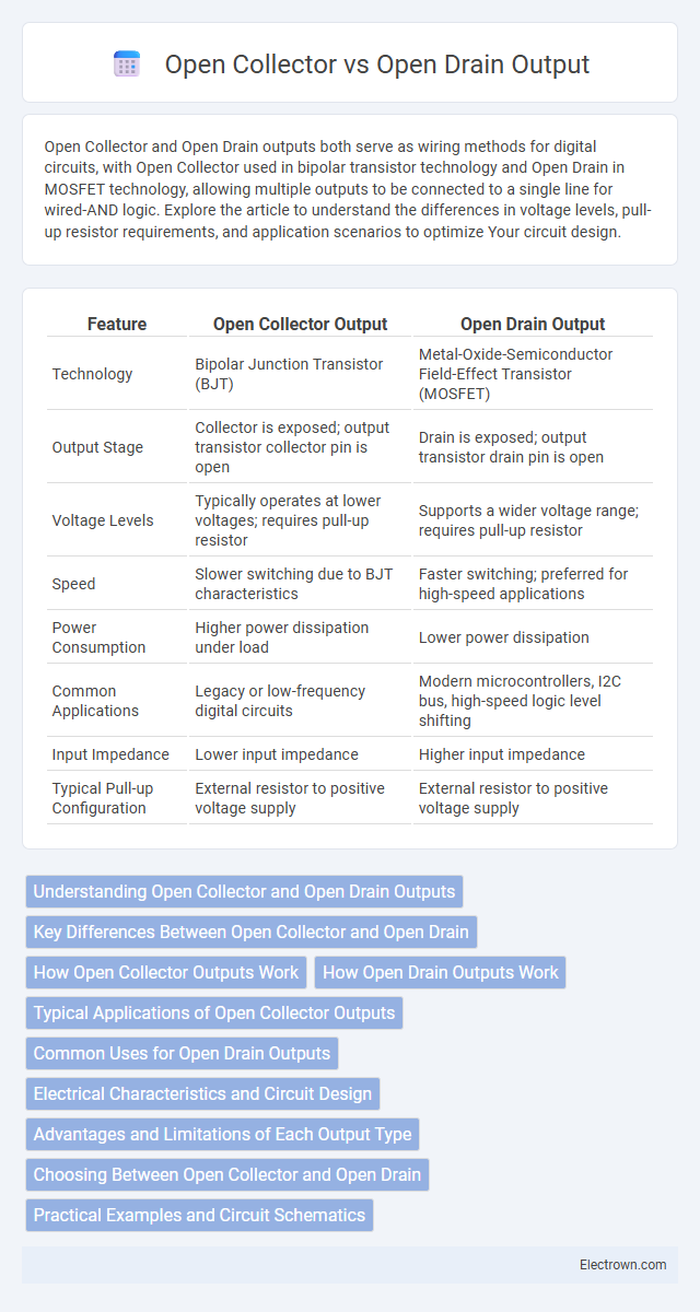 Open Collector vs Open Drain Output in Industrial Electronics - What is The Difference?