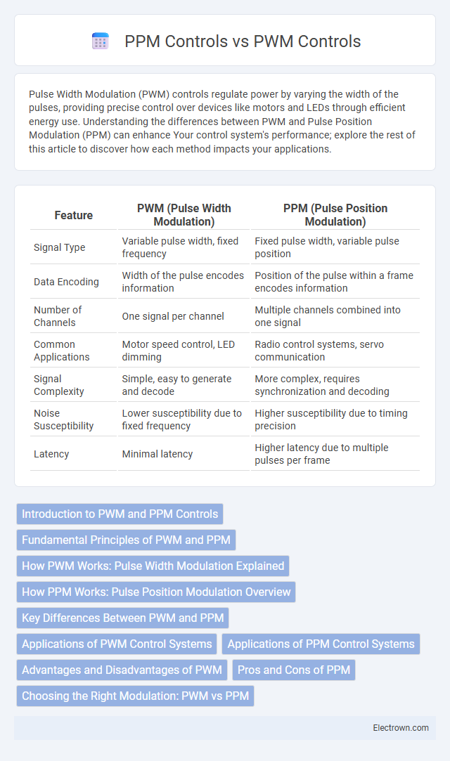 PPM Controls vs PWM Controls in Automotive Electronics - What is The Difference?
