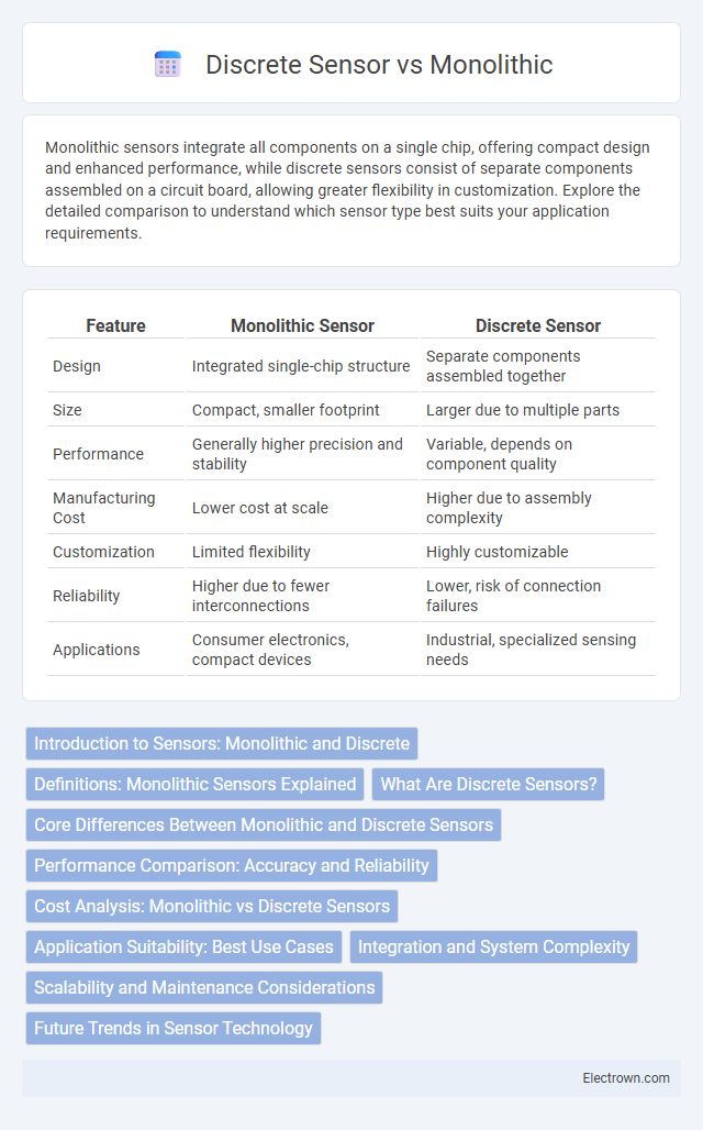 Discrete Sensor vs Monolithic in Biomedical Electronics - What is The Difference?