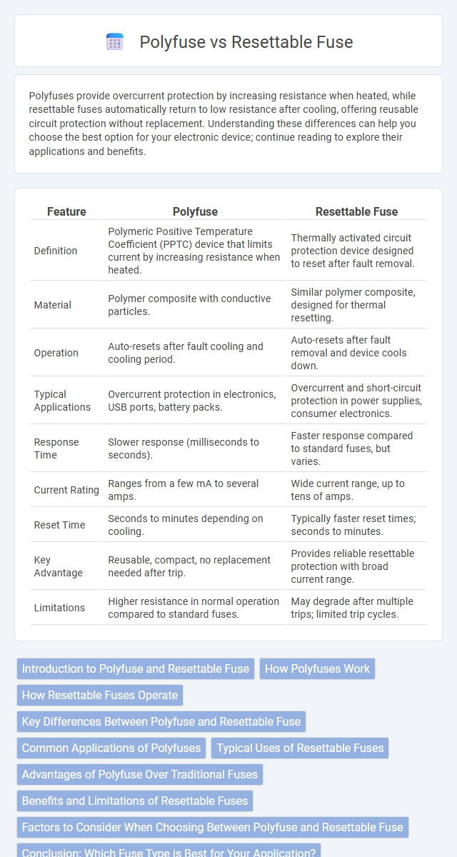 Polyfuse vs Resettable Fuse in Automotive Electronics - What is The Difference?