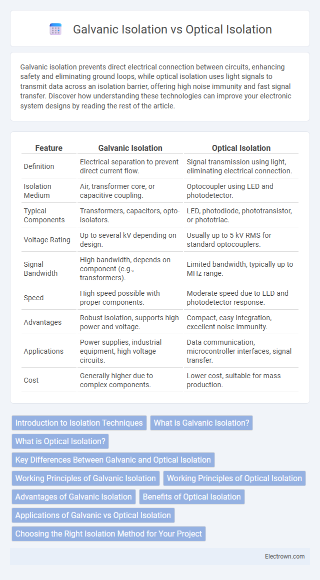 Galvanic Isolation vs Optical Isolation in Industrial Electronics - What is The Difference?