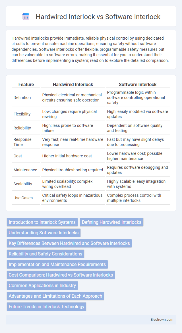 Hardwired Interlock vs Software Interlock in Industrial Electronics - What is The Difference?