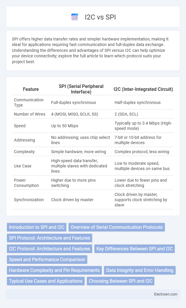 I2C vs SPI in Digital Electronics - What is The Difference?