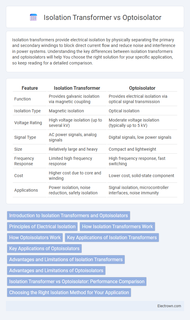 Isolation Transformer vs Optoisolator in Embedded Systems - What is The Difference?