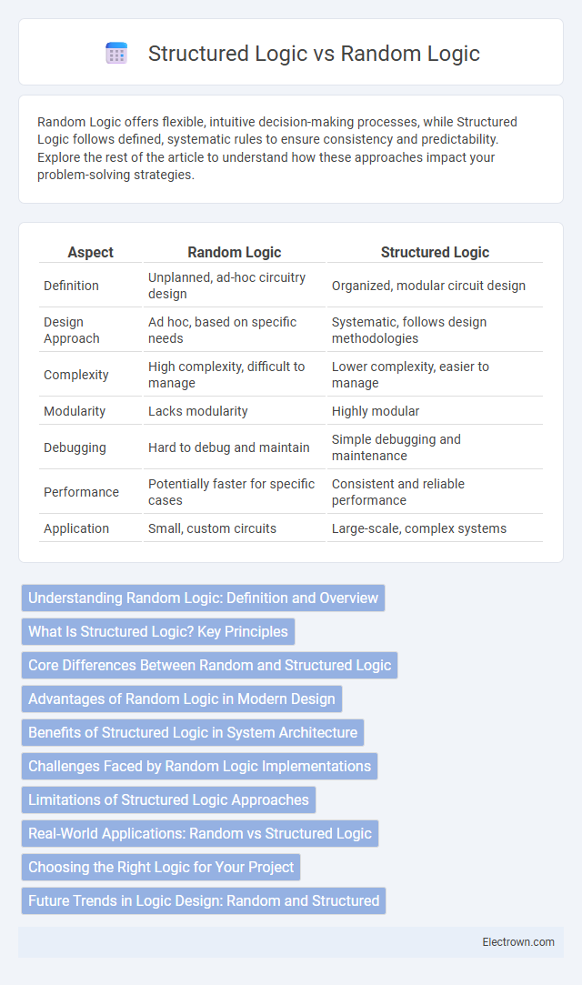 Structured Logic vs Random Logic in Digital Electronics - What is The Difference?