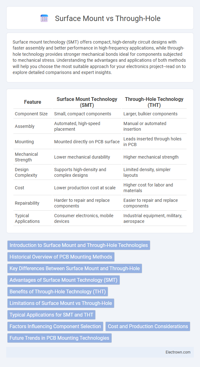 Surface Mount vs Through-Hole in Solid-State Electronics - What is The Difference?