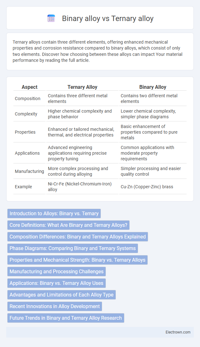 Binary alloy vs Ternary alloy in Optoelectronics - What is The Difference?