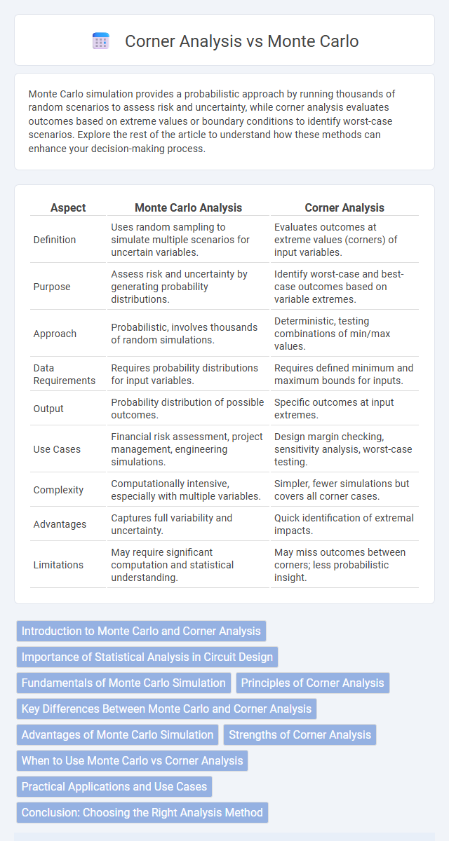 Corner Analysis vs Monte Carlo in Microelectronics - What is The Difference?