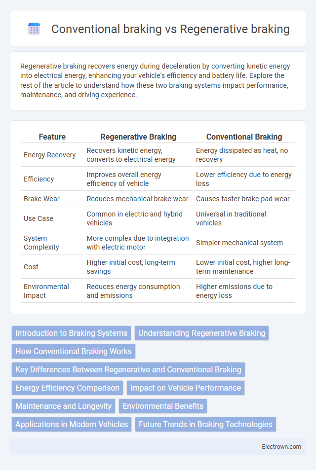 Conventional braking vs Regenerative braking in Automotive Electronics - What is The Difference?