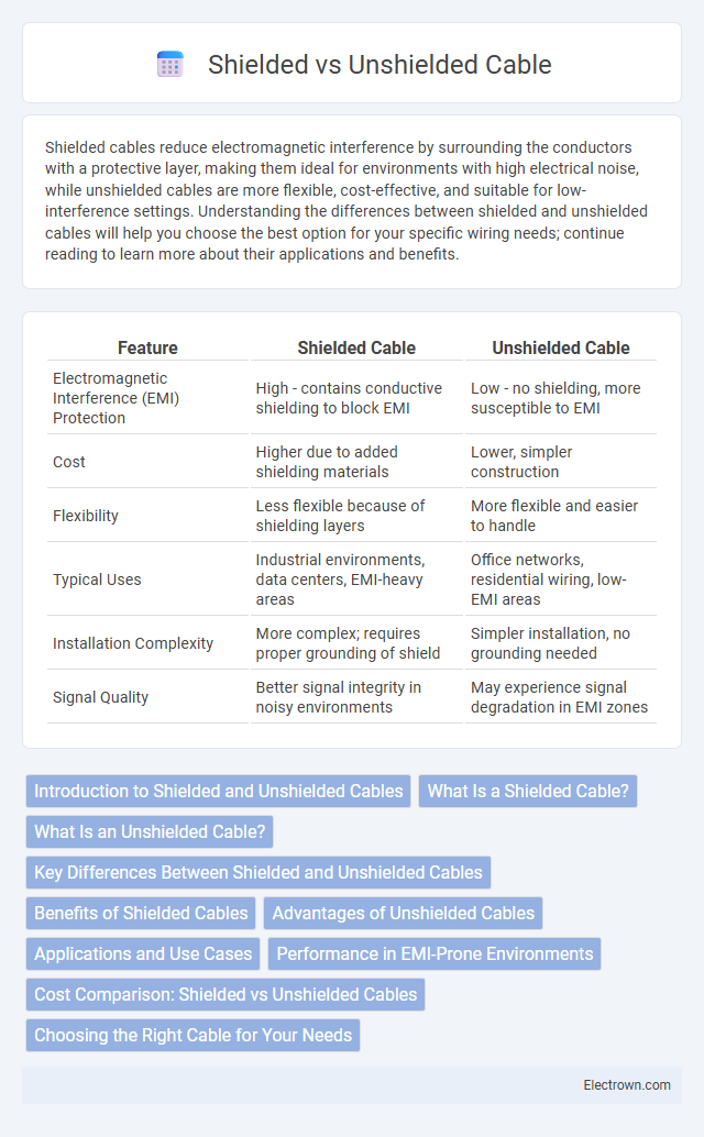 Shielded vs Unshielded Cable in Circuit Design - What is The Difference?