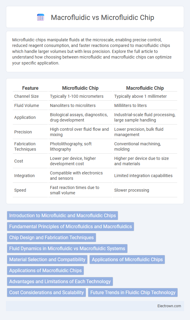 Macrofluidic vs Microfluidic Chip in Biomedical Electronics - What is The Difference?