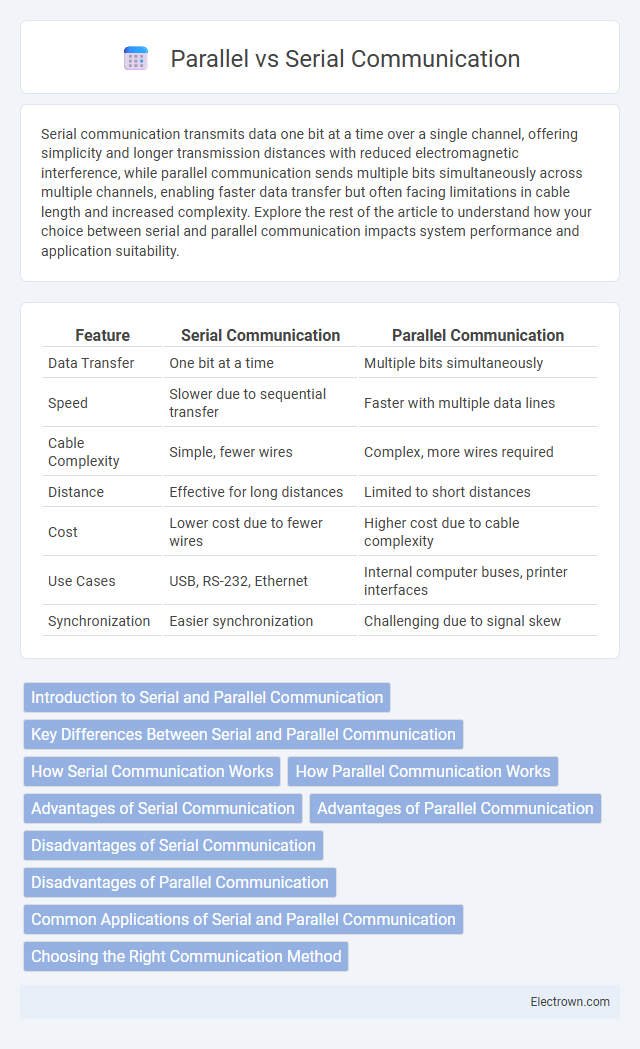 Parallel vs Serial Communication in Digital Electronics - What is The Difference?