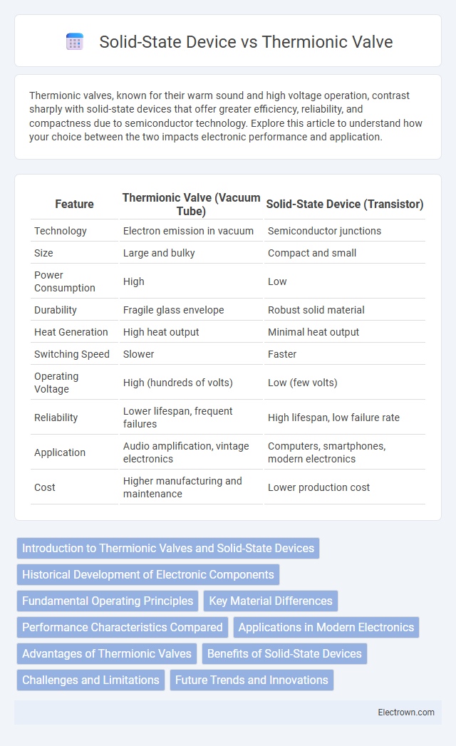 Solid-State Device vs Thermionic Valve in Communication Electronics - What is The Difference?