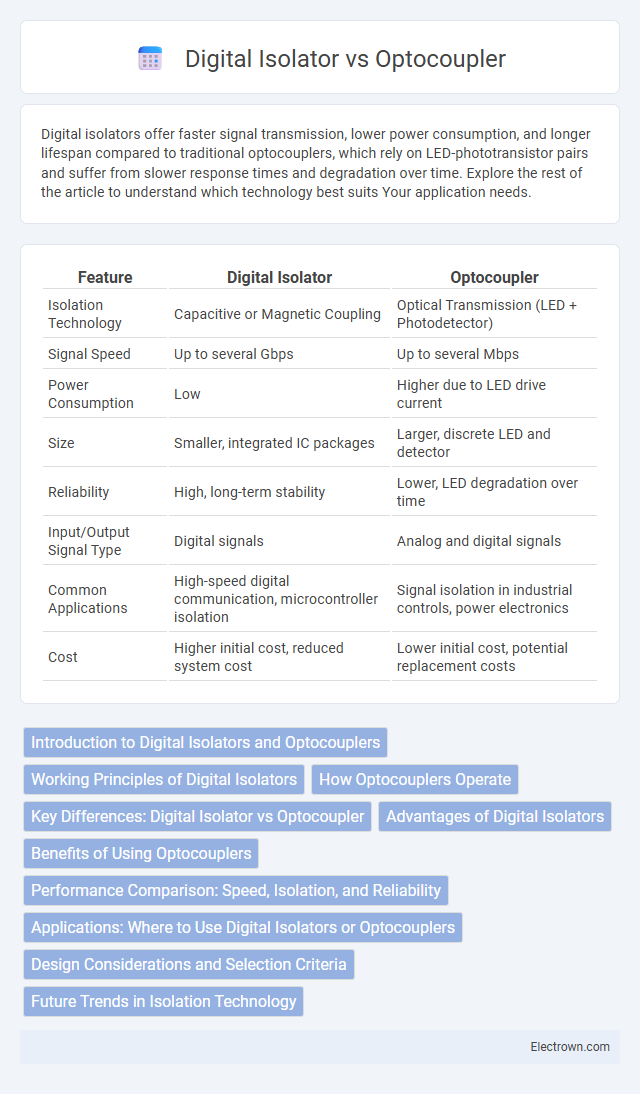 Digital Isolator vs Optocoupler in Power Electronics - What is The Difference?