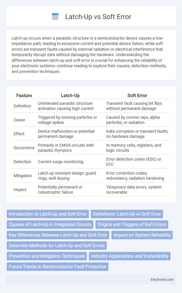 Latch-Up vs Soft Error in Microelectronics - What is The Difference?