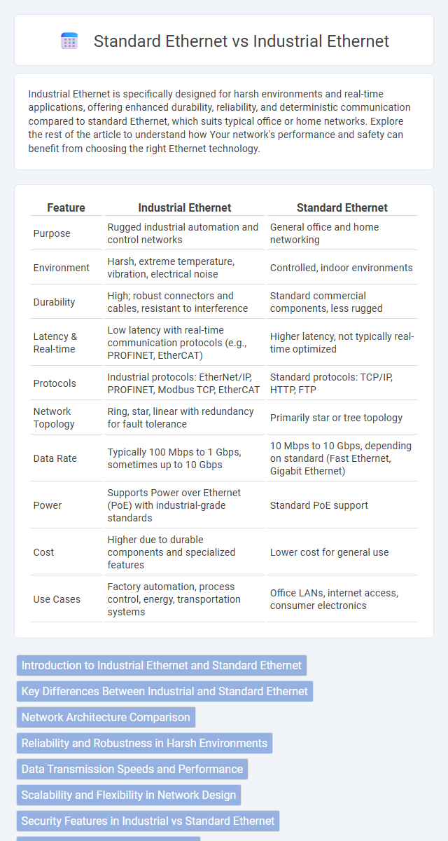 Standard Ethernet vs Industrial Ethernet in Industrial Electronics - What is The Difference?