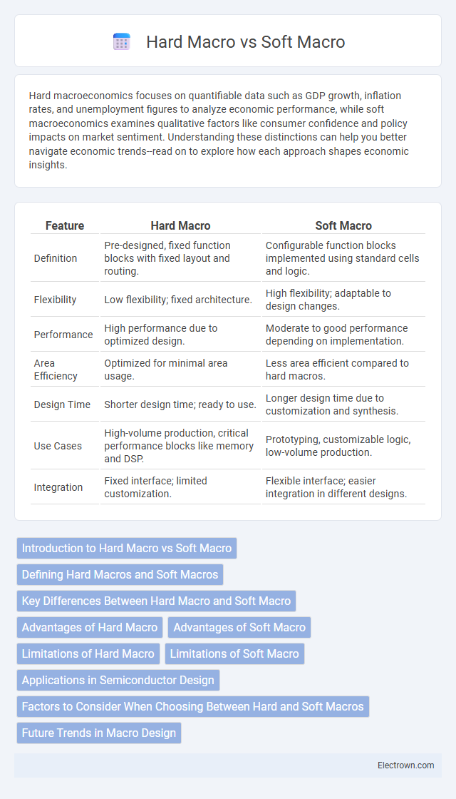 Hard Macro vs Soft Macro in Microelectronics - What is The Difference?