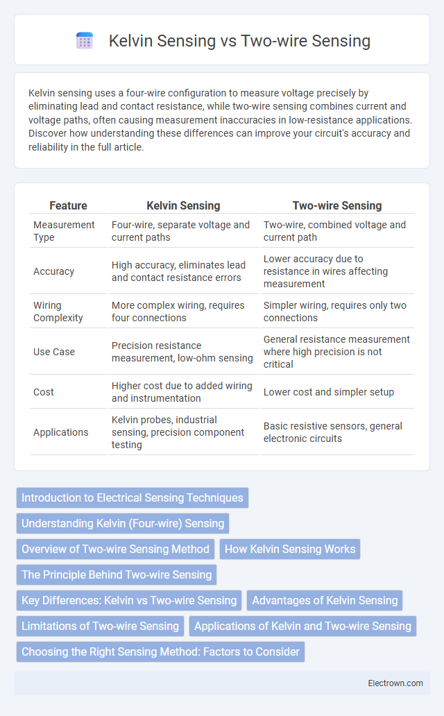 Kelvin Sensing vs Two-wire Sensing in Microelectronics - What is The Difference?
