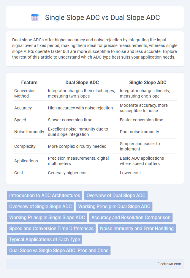 Single Slope ADC vs Dual Slope ADC in Microelectronics - What is The Difference?
