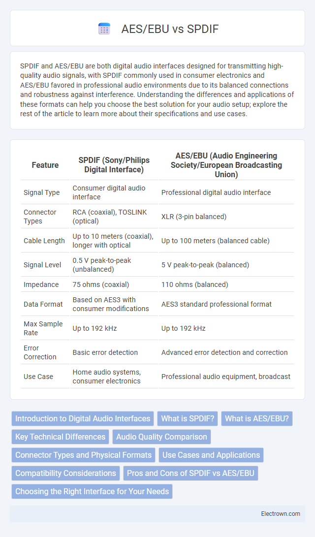 AES/EBU vs SPDIF in Audio Electronics - What is The Difference?