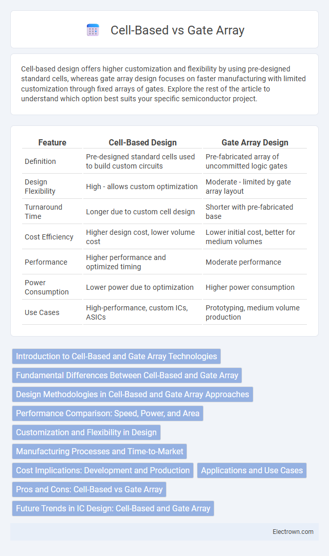 Cell-Based vs Gate Array in Microelectronics - What is The Difference?