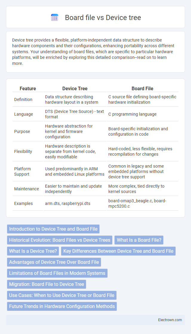 Board file vs Device tree in Embedded Systems - What is The Difference?