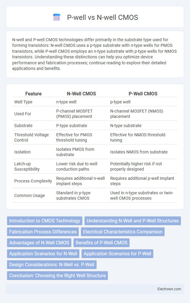 P-well vs N-well CMOS in Semiconductor Devices - What is The Difference?