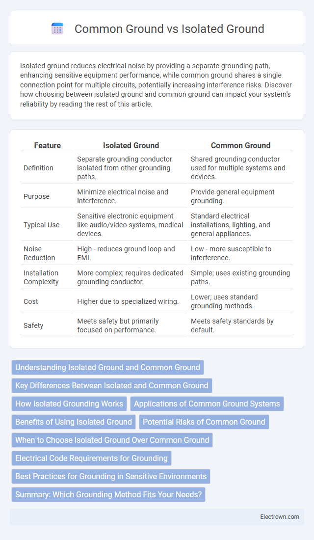 Common Ground vs Isolated Ground in Industrial Electronics - What is The Difference?