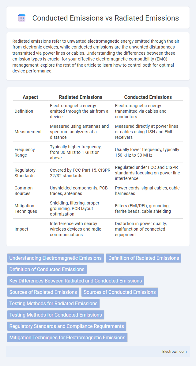 Conducted Emissions vs Radiated Emissions in Radio-Frequency (RF) Electronics - What is The Difference?