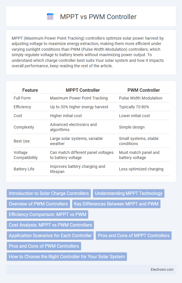 MPPT vs PWM Controller in Automotive Electronics - What is The Difference?