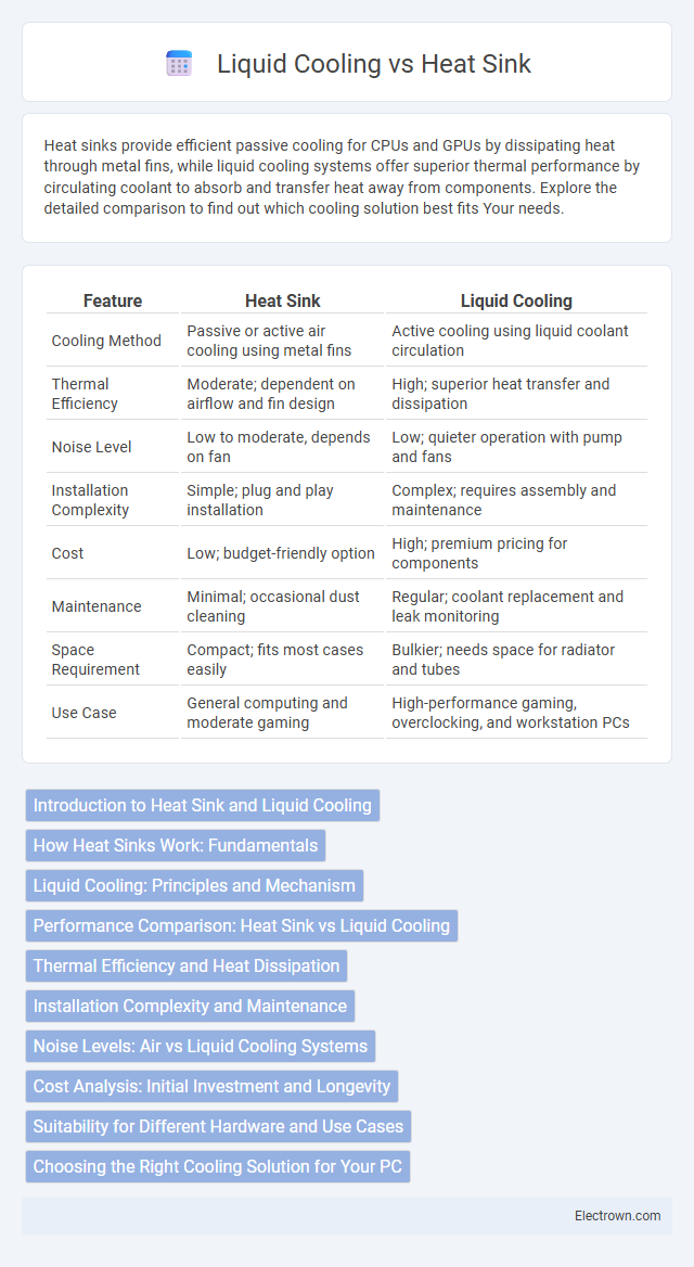 Liquid Cooling vs Heat Sink in Consumer Electronics - What is The Difference?