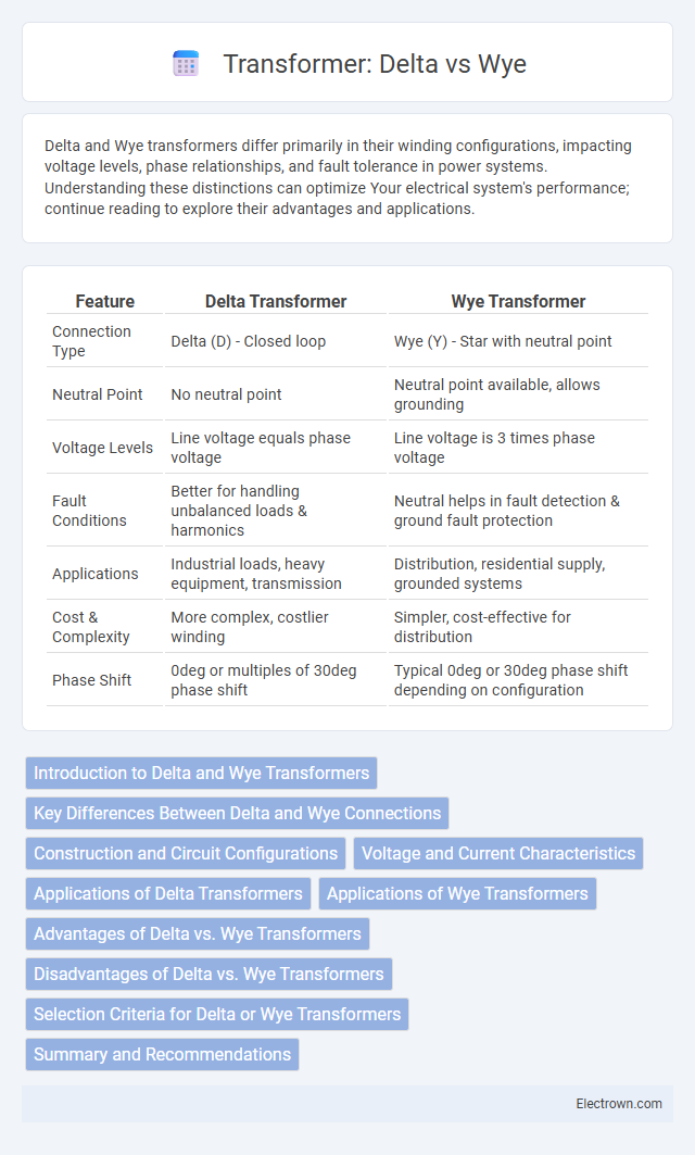 Transformer: Delta vs Wye in Industrial Electronics - What is The Difference?