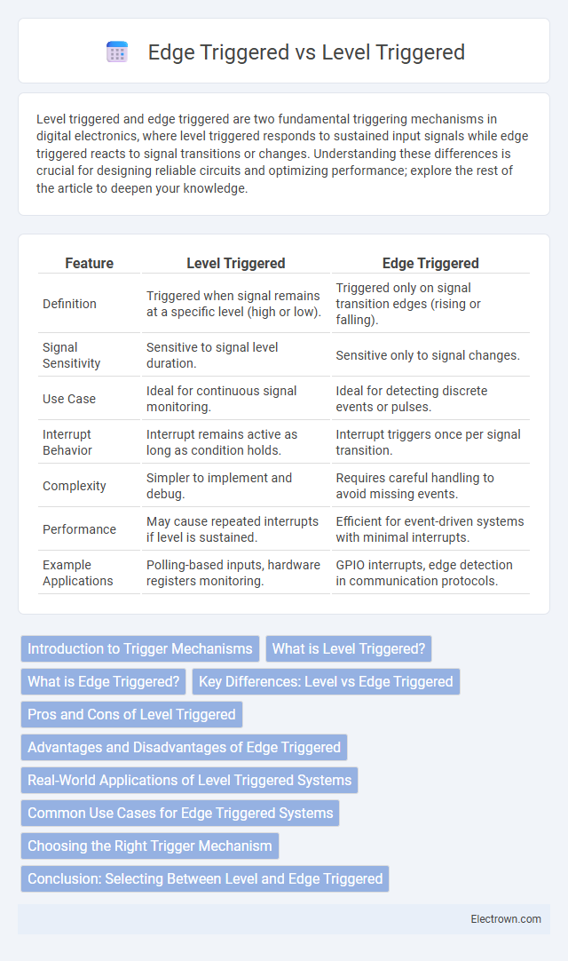 Edge Triggered vs Level Triggered in Digital Electronics - What is The Difference?