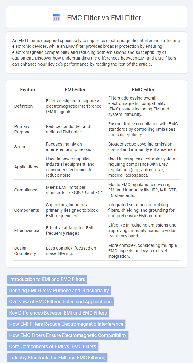 EMC Filter vs EMI Filter in Circuit Design - What is The Difference?