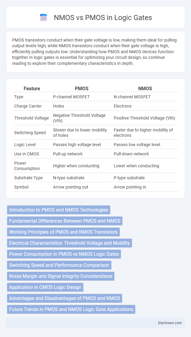 NMOS vs PMOS in Logic Gates in Semiconductor Devices - What is The Difference?