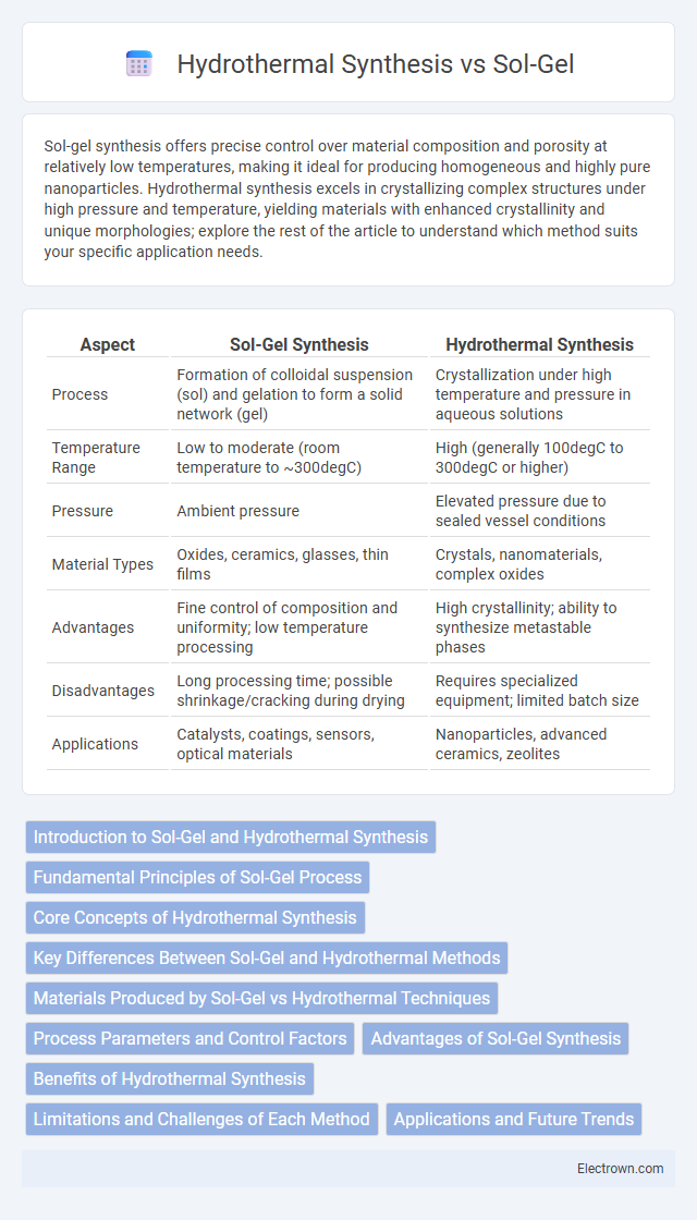 Hydrothermal Synthesis vs Sol-Gel in Electronic Materials - What is The Difference?