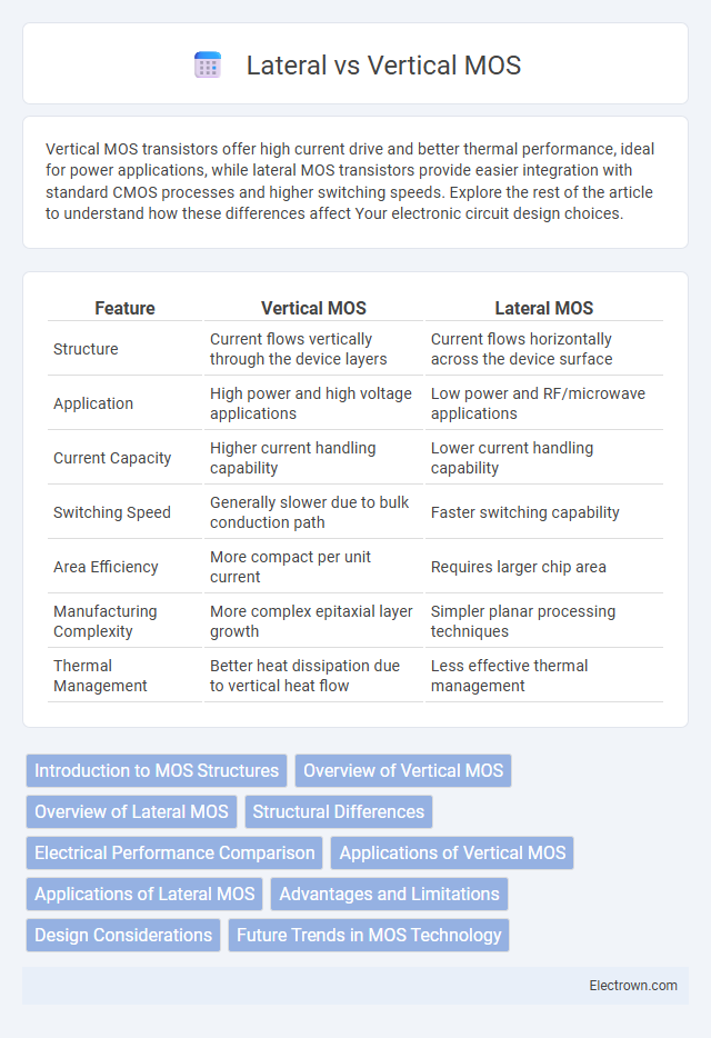Lateral vs Vertical MOS in Solid-State Electronics - What is The Difference?