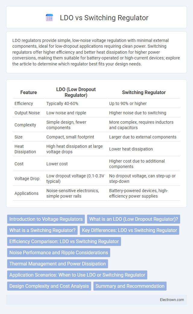 LDO vs Switching Regulator in Microelectronics - What is The Difference?