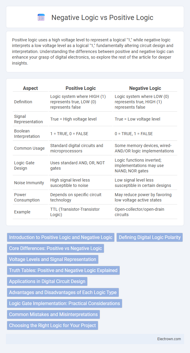 Negative Logic vs Positive Logic in Digital Electronics - What is The Difference?