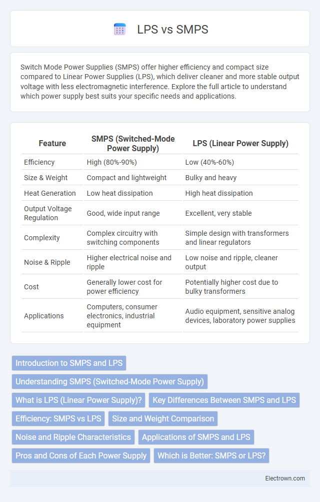 LPS vs SMPS in Power Electronics - What is The Difference?