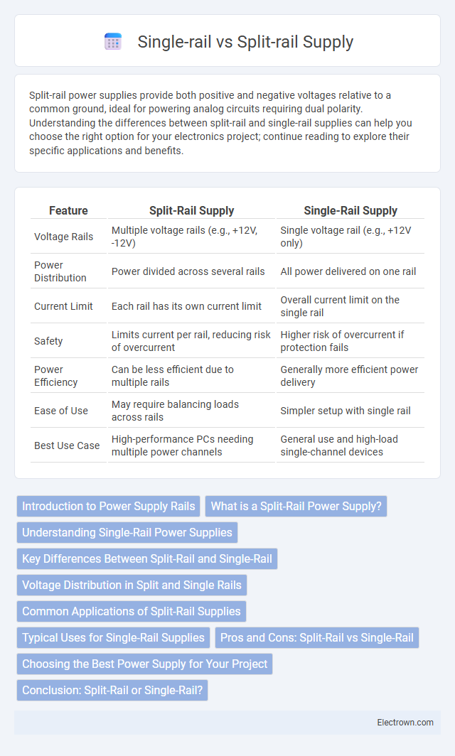 Single-rail vs Split-rail Supply in Microelectronics - What is The Difference?